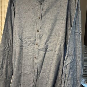 Jos. A. Bank Men's Heather Light Blue Button-Down Shirt